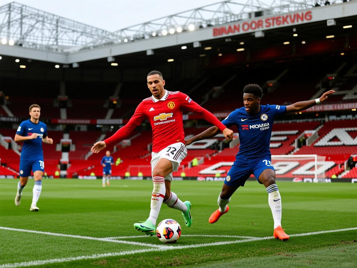 曼联主场险胜切尔西，B费点射制胜