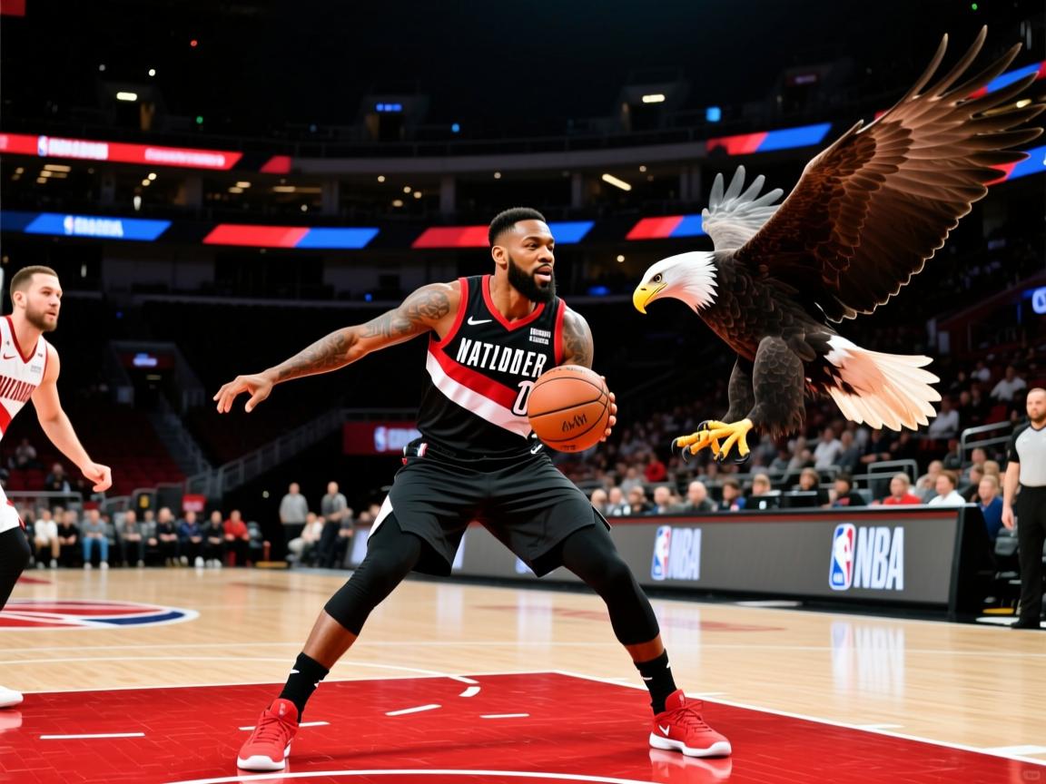 开拓者轻松击败老鹰，利拉德砍下30分  第3张