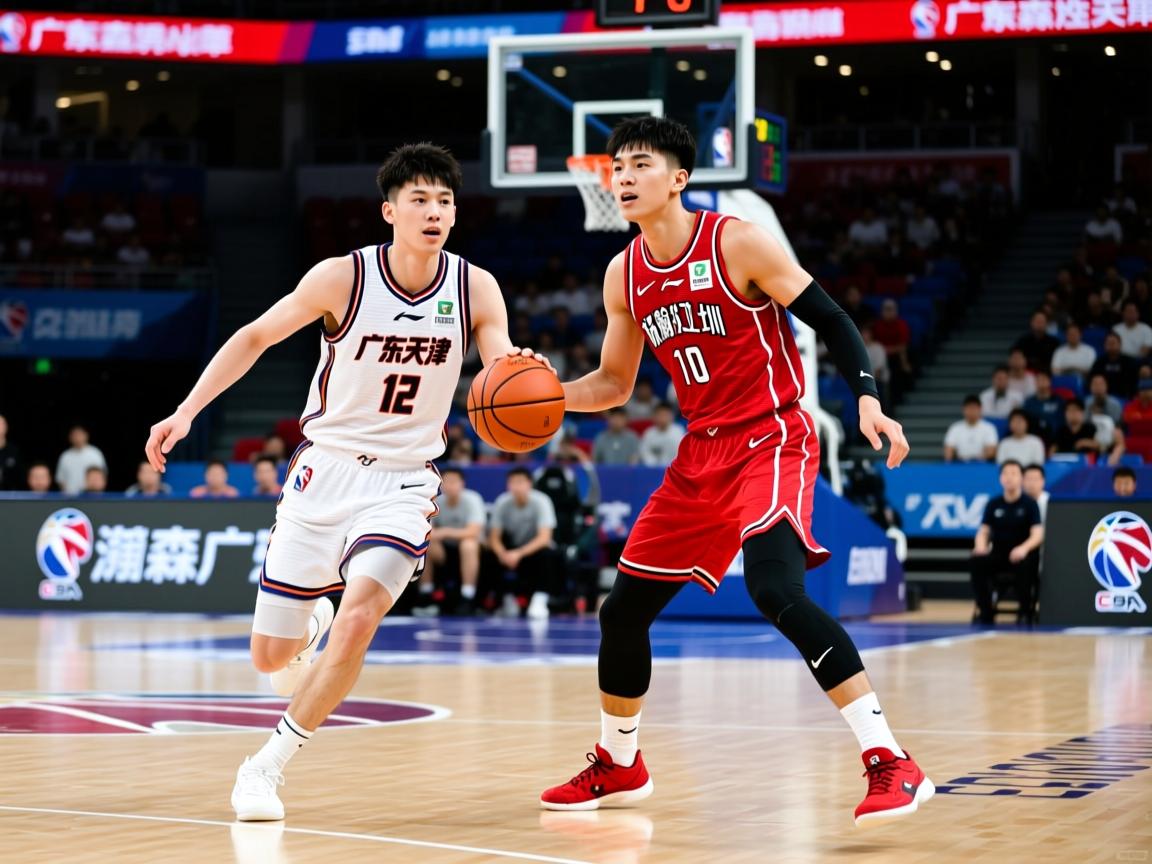 徐杰16+12广东胜天津 杨瀚森18+10青岛胜深圳 第2张