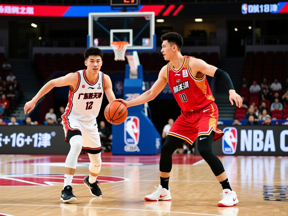 徐杰16+12广东胜天津 杨瀚森18+10青岛胜深圳 第4张