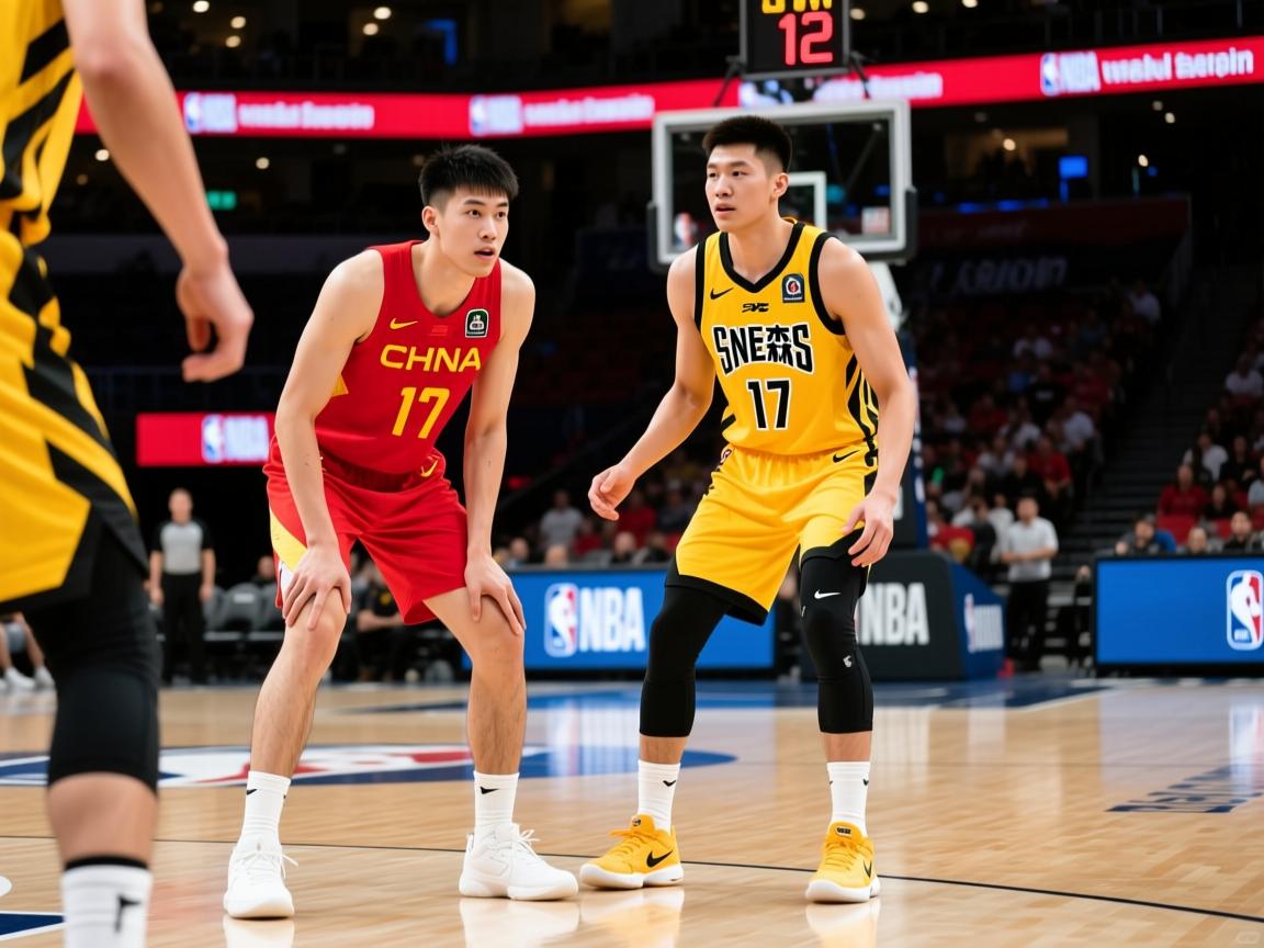NBA夏联-中国男篮负黄蜂 杨瀚森12分7失误6犯