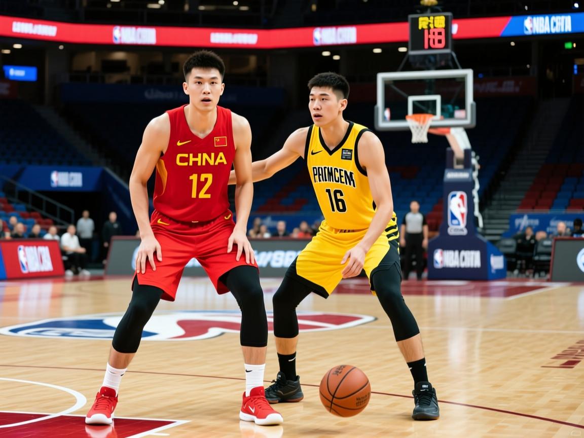 NBA夏联-中国男篮负黄蜂 杨瀚森12分7失误6犯  第3张