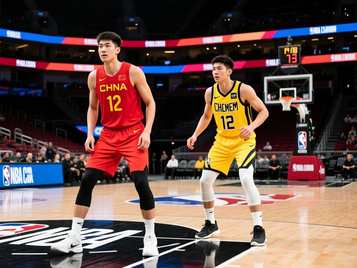 NBA夏联-中国男篮负黄蜂 杨瀚森12分7失误6犯  第4张