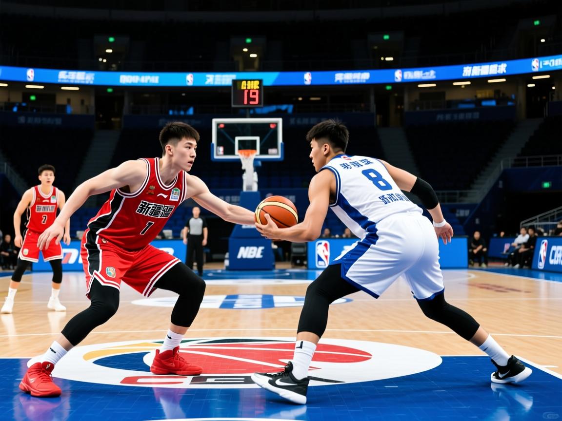 新疆队经过激烈角逐，最终击败对手  第4张