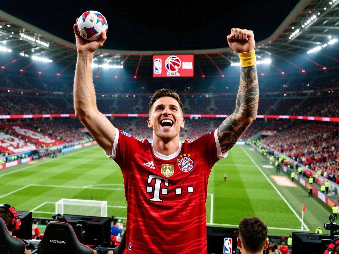 拜仁创造德甲年度奇迹:整年霸占榜首续写辉煌篇章